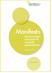 Il Manifesto del lavoro autonomo di seconda generazione