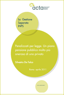 INPS - Gestione Separata - Penalizzati per Legge