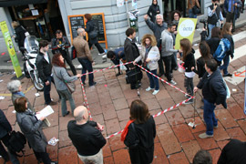 La mobilitazione degli ACTIVISTI al Fuorisalone