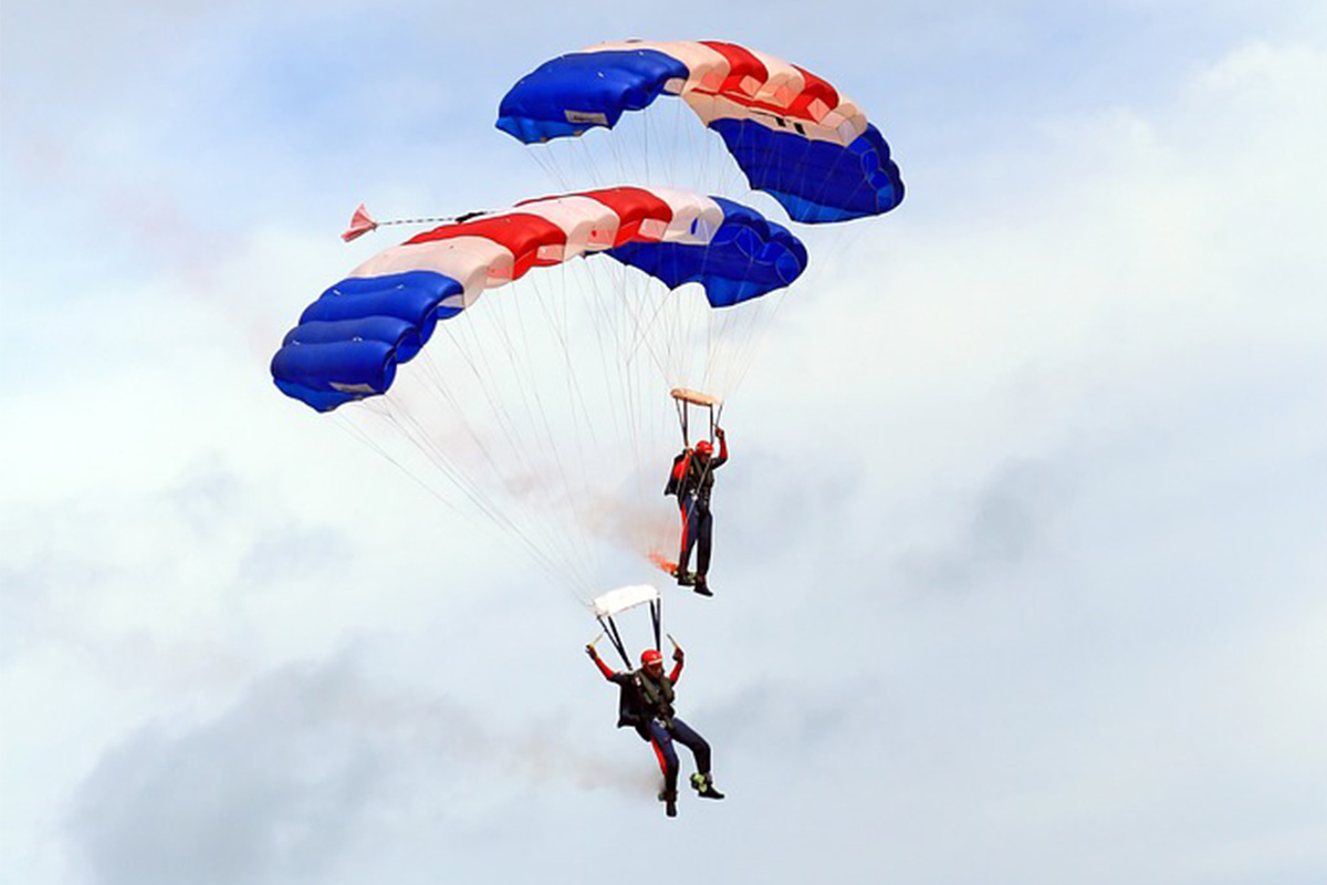 skydiving coronavirus